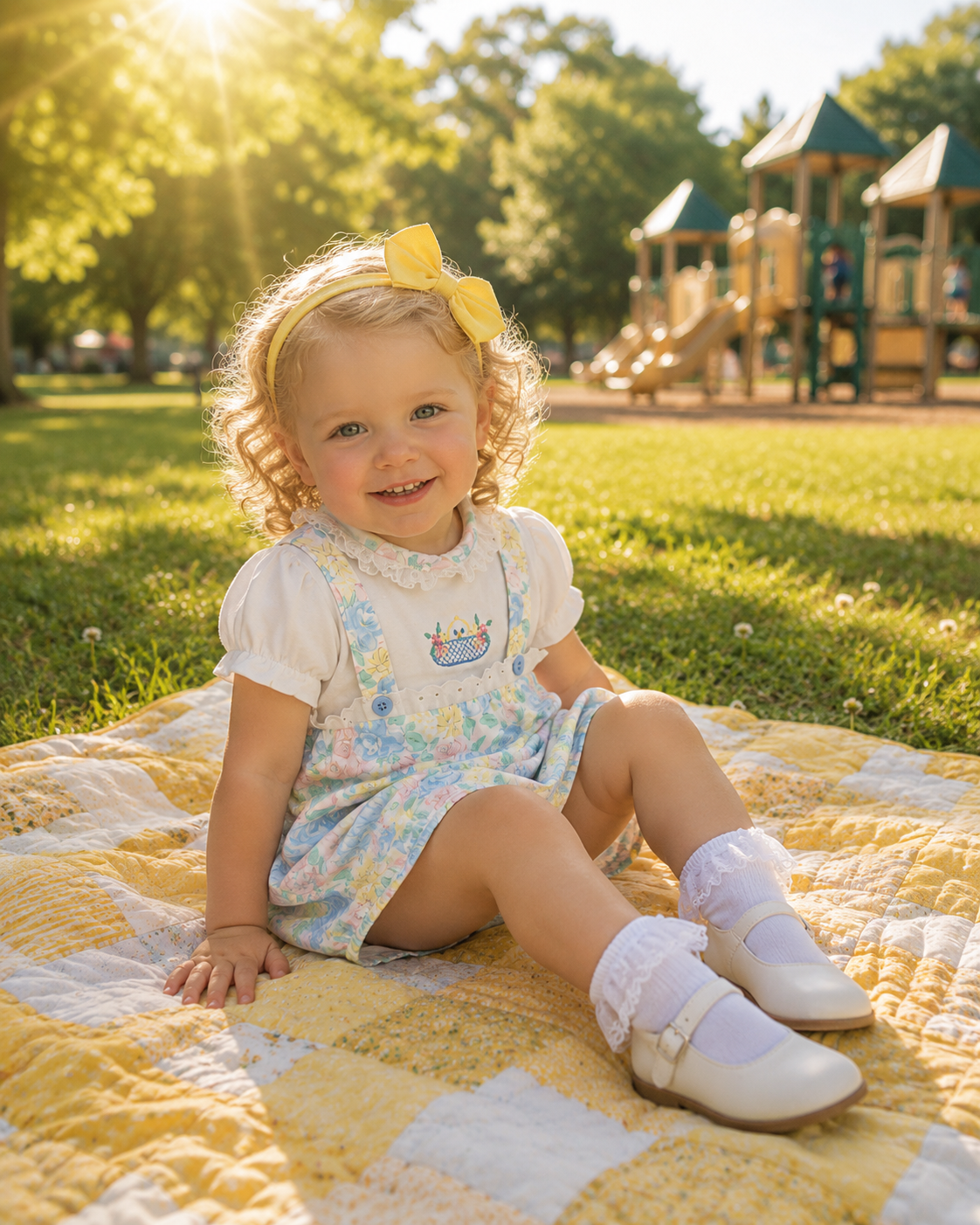 6 Months Floral Romper
