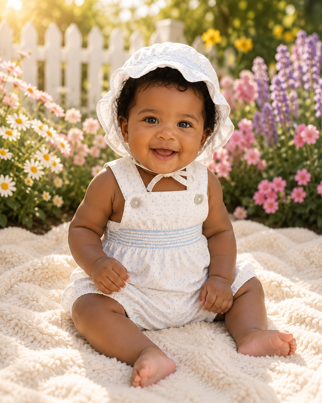 Romper & Bonnet Set