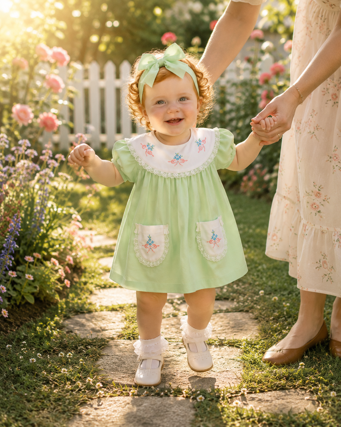 Green Pastel Dress
