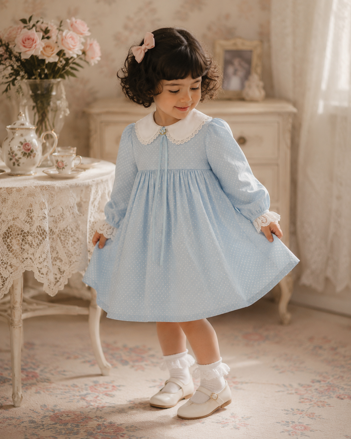 Vintage Bryan Blue Dress