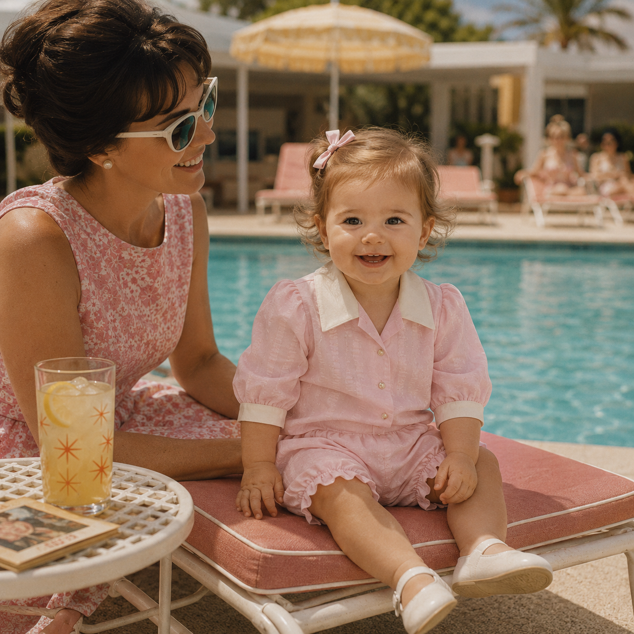 Baby Pink Shirt & Shorts Set