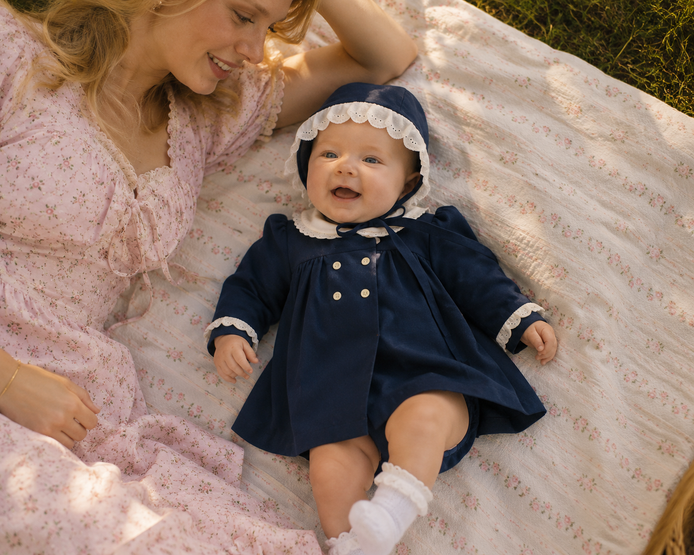 Vintage Sailor Outfit & Bonnet