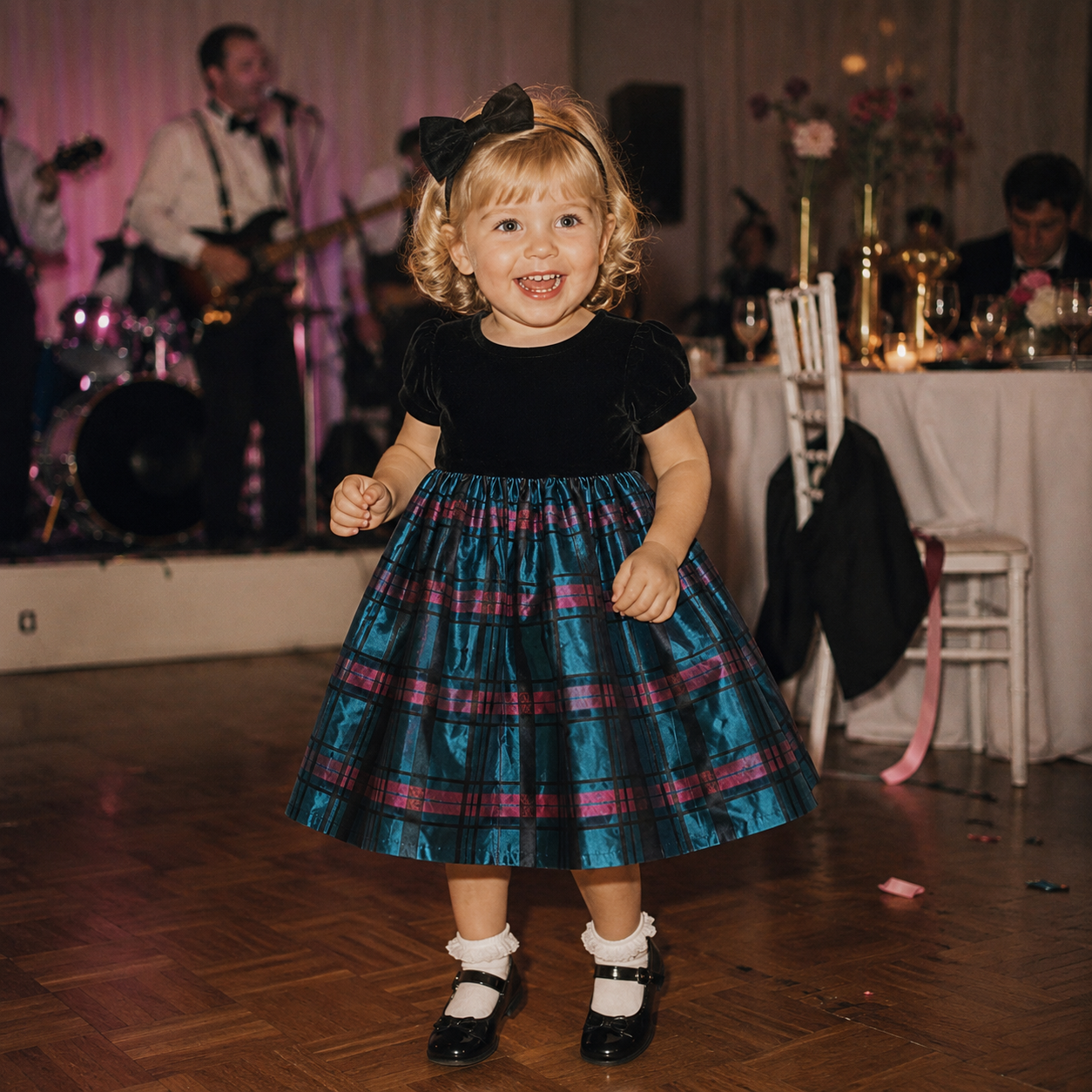 Tablot Kids Plaid Dress