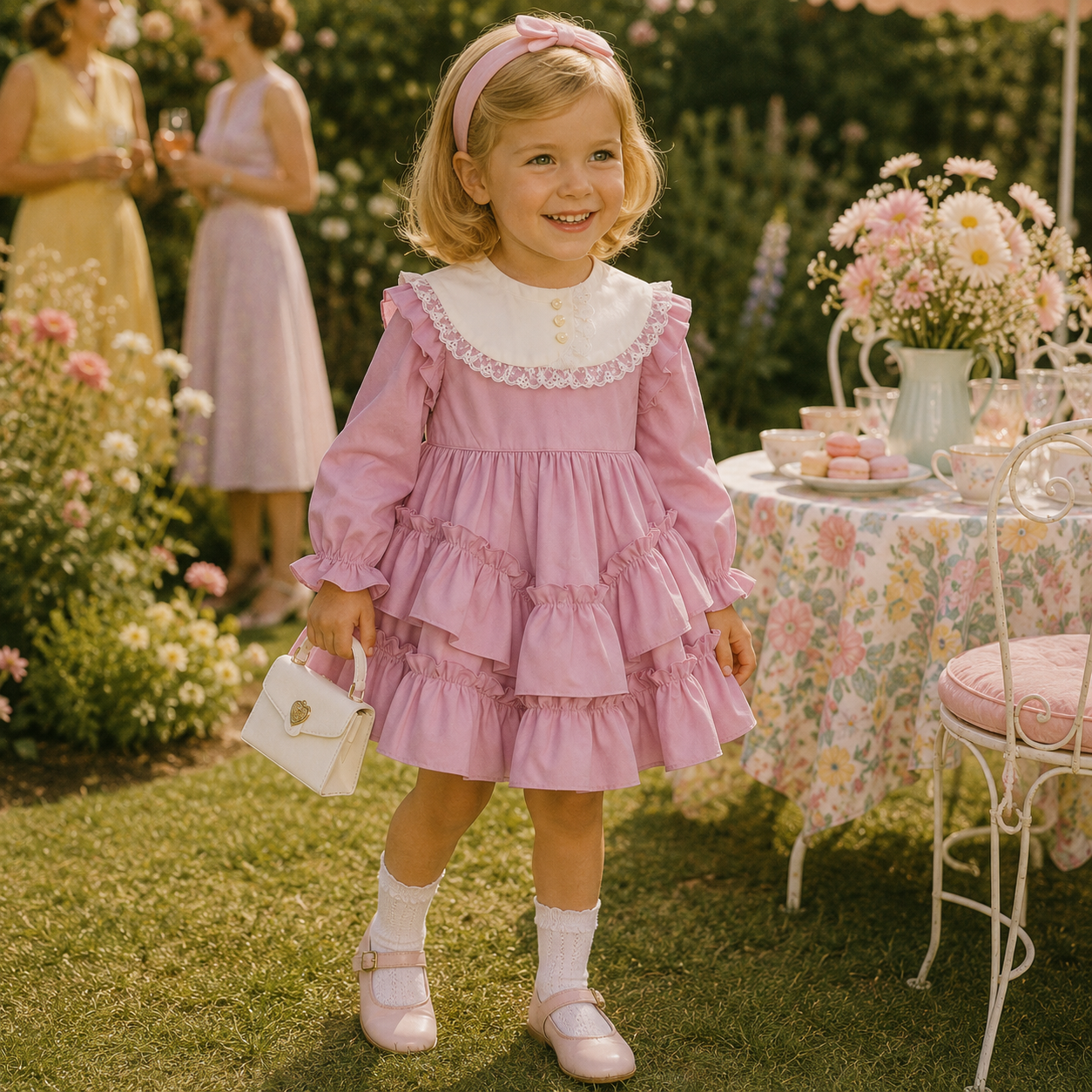 Marthas Miniatures Pink Dress