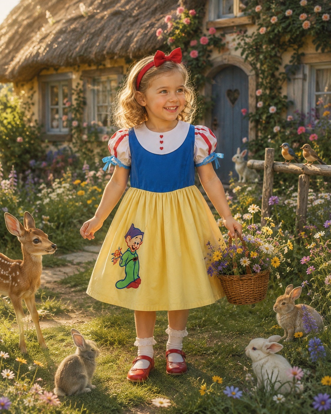 1980s Snow White Dress