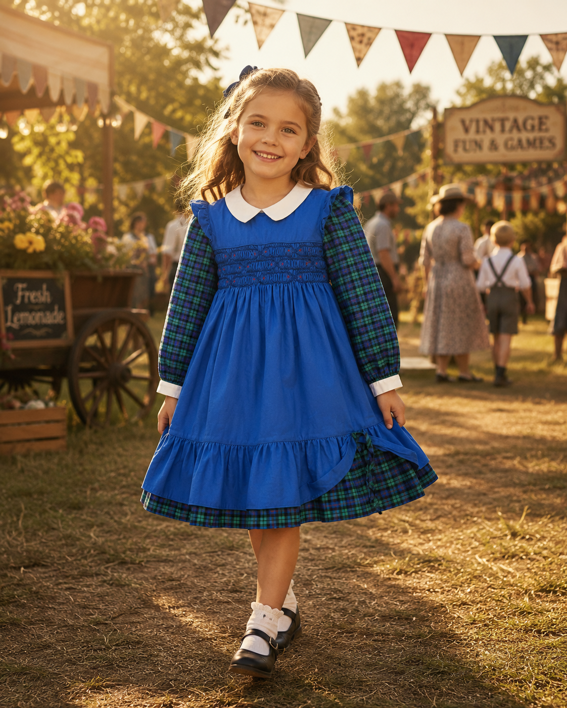 Winnie The Pooh Apron Smock Dress