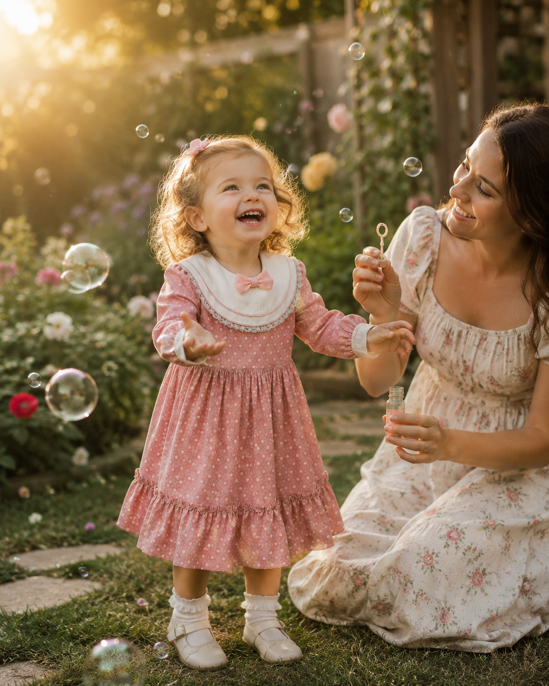 Dusky Pink Sandy's Girl Dress