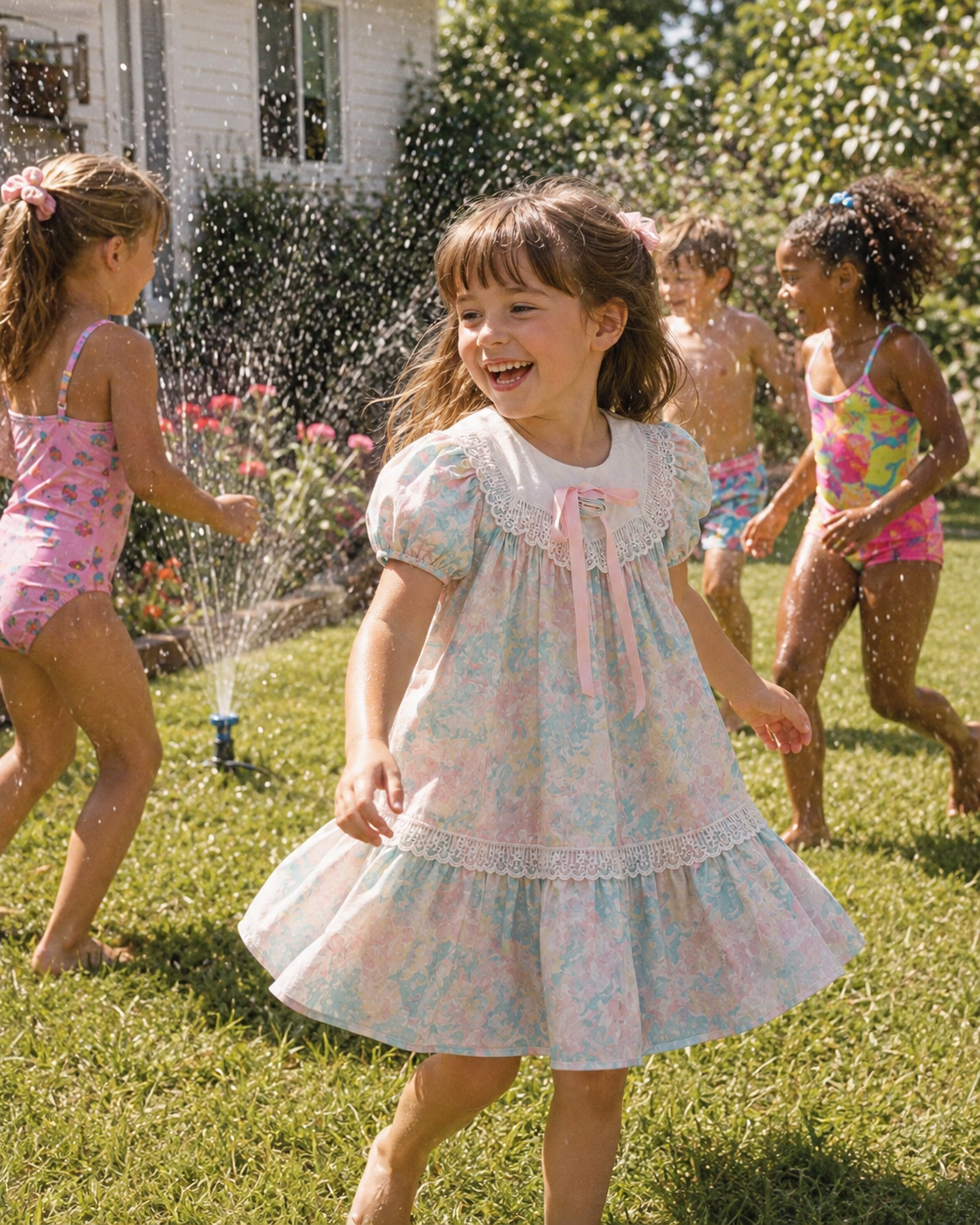 Winnie The Pooh Floral Dress
