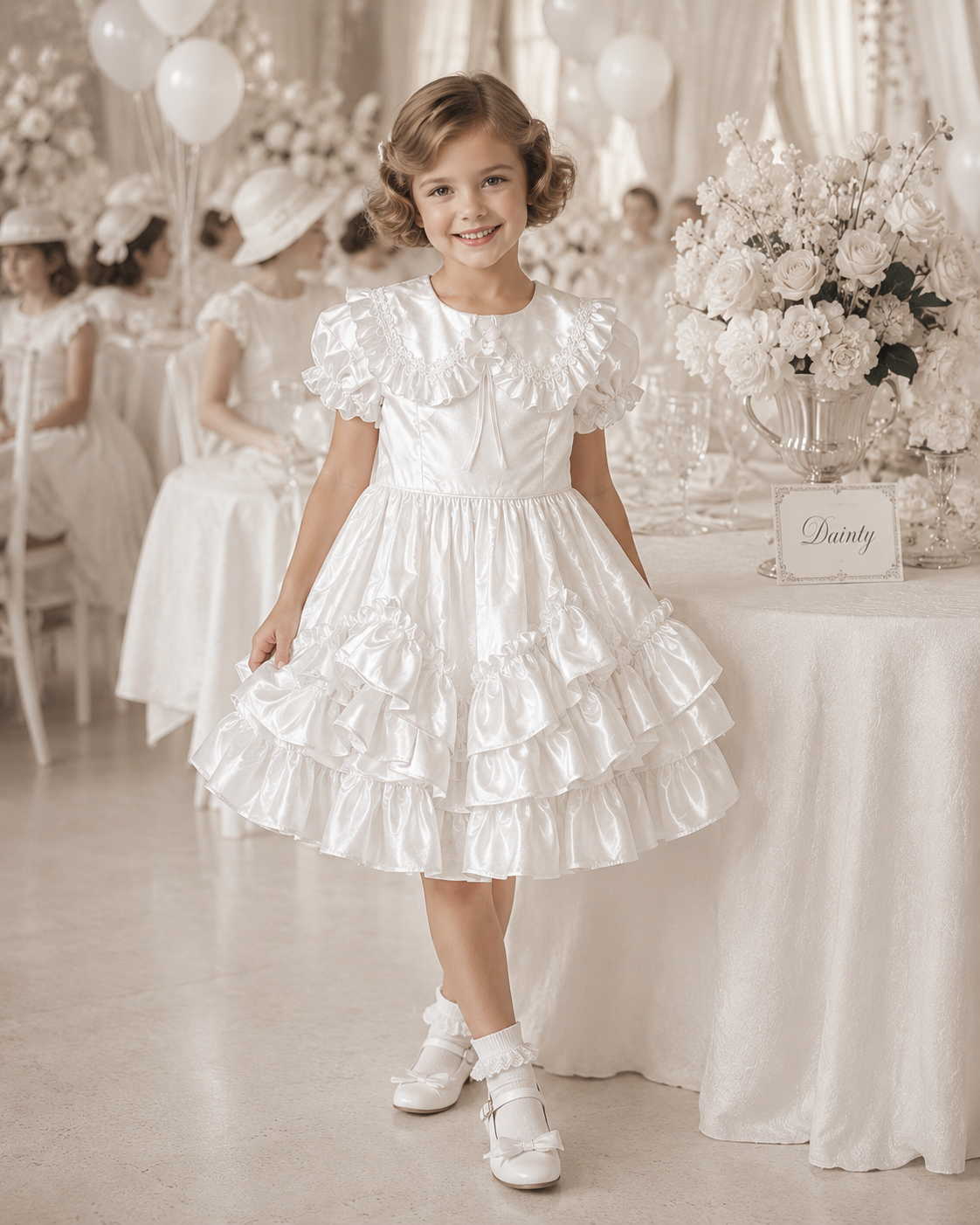 Vintage Lilo Taffeta Occasion Dress