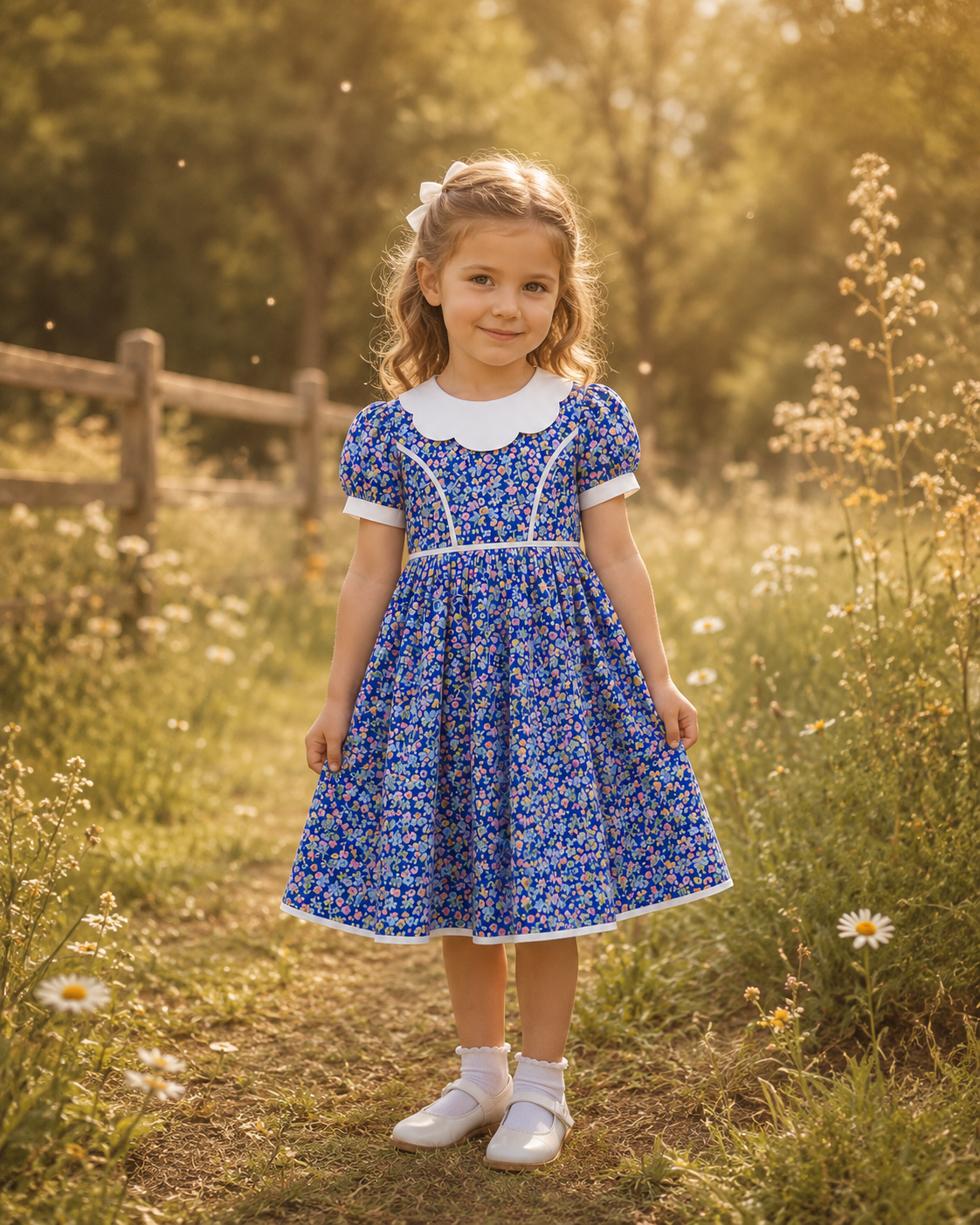 Vintage Blue Dress