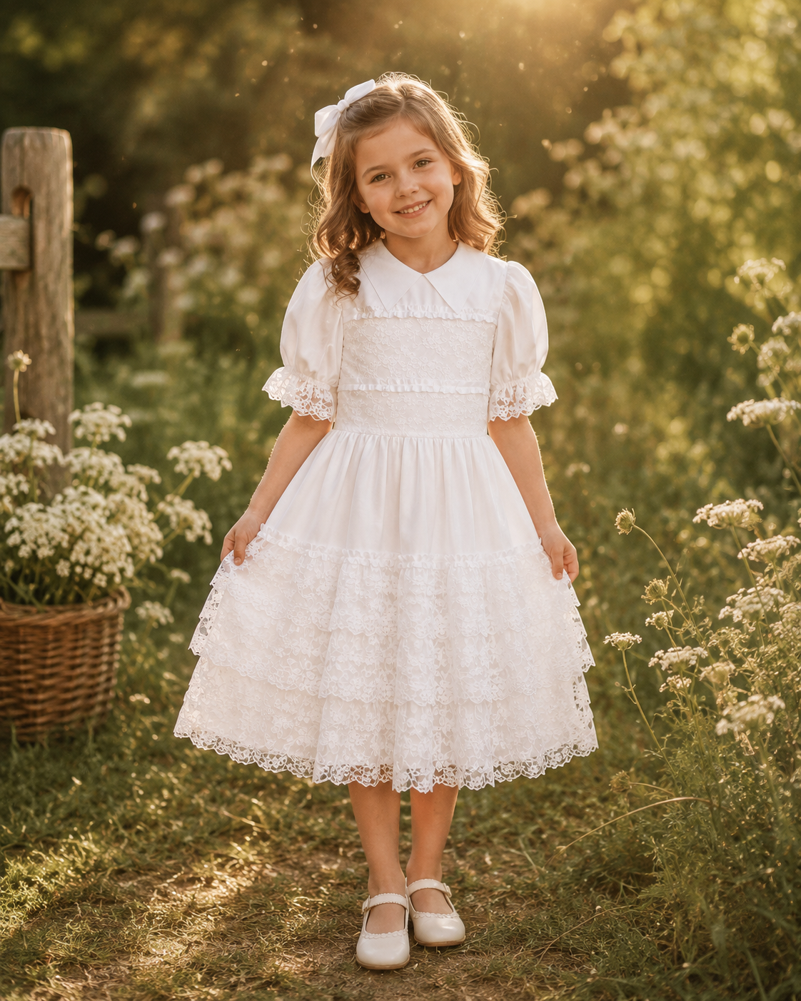 Vintage Merry Girl Lace Dress