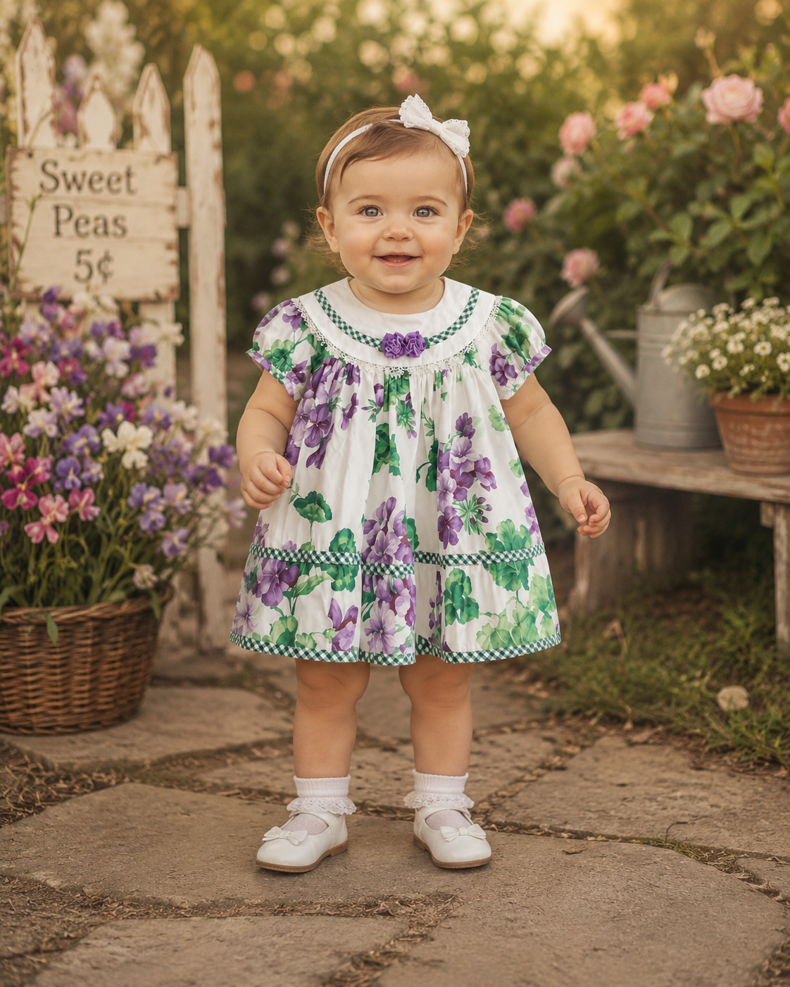 Vintage Rare Editions Floral Dress