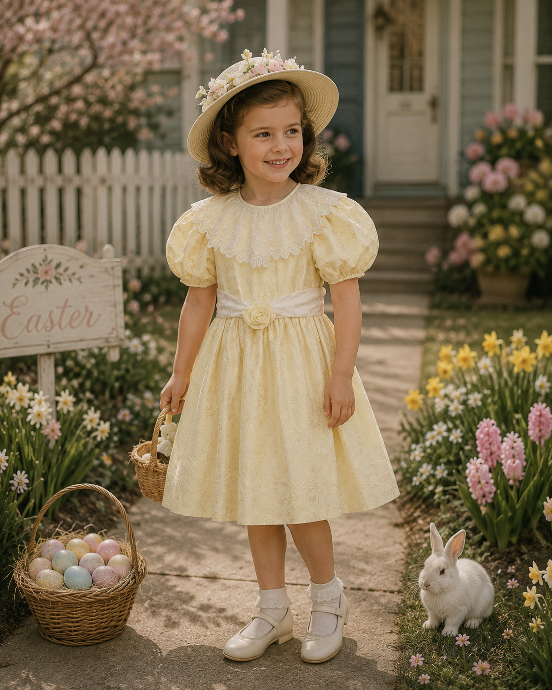 Ruth of Carolina Yellow Dress