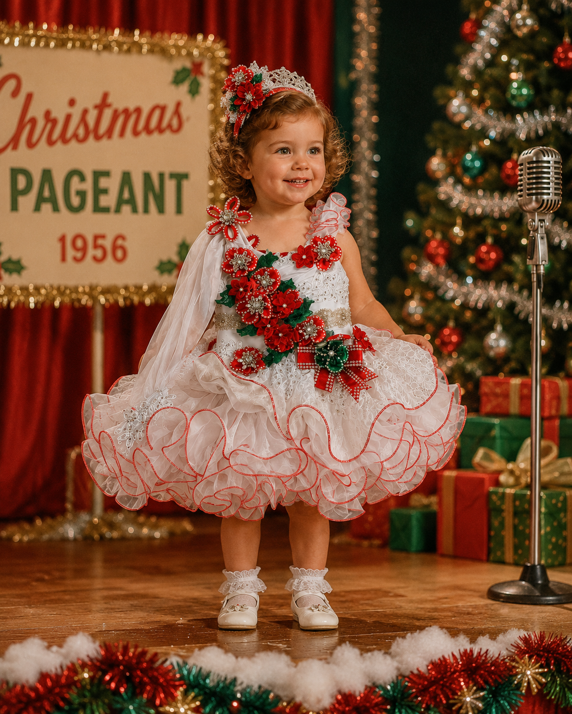 Stunning Xmas Pageant Dress