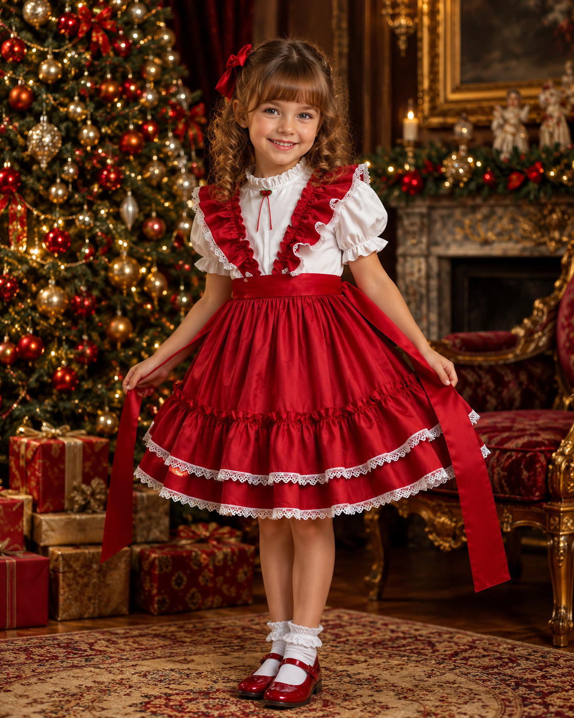 Vintage Kandy Ann Frill Dress