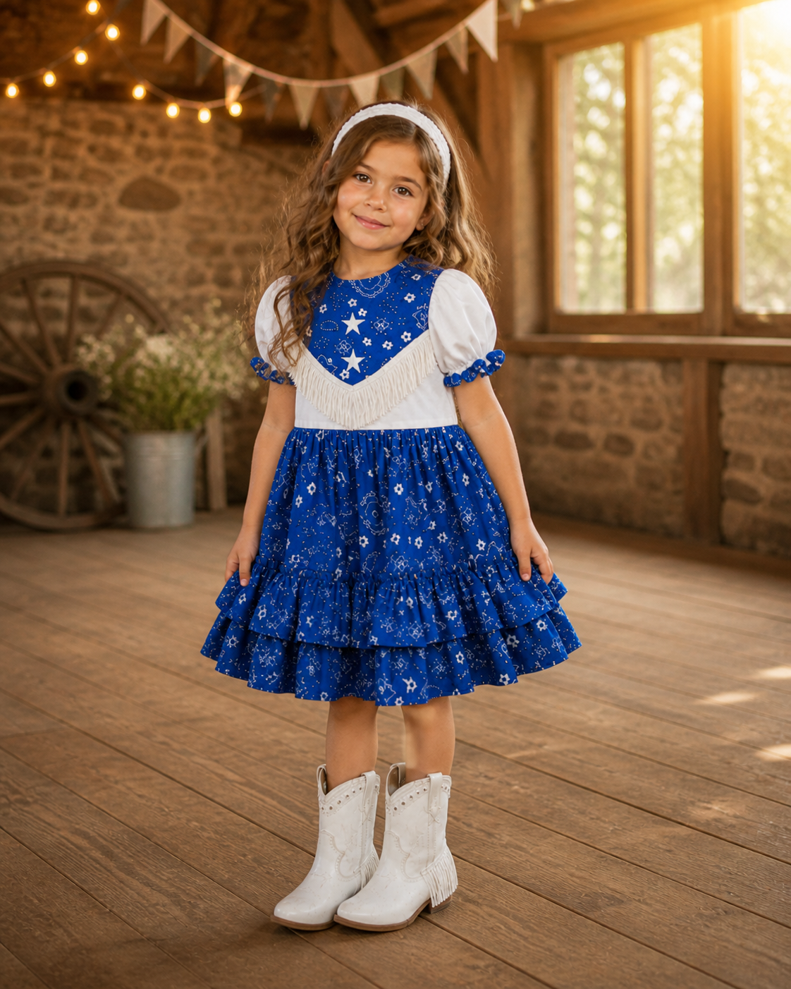 Cowgirl Blue Lid'l Dolly