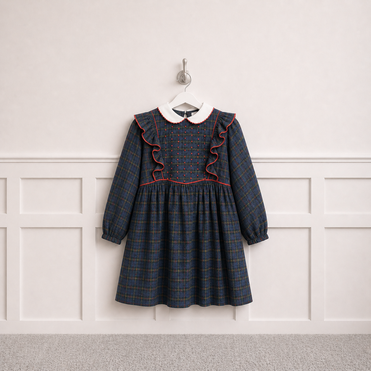 Fabulous Polly Flinders Plaid Dress