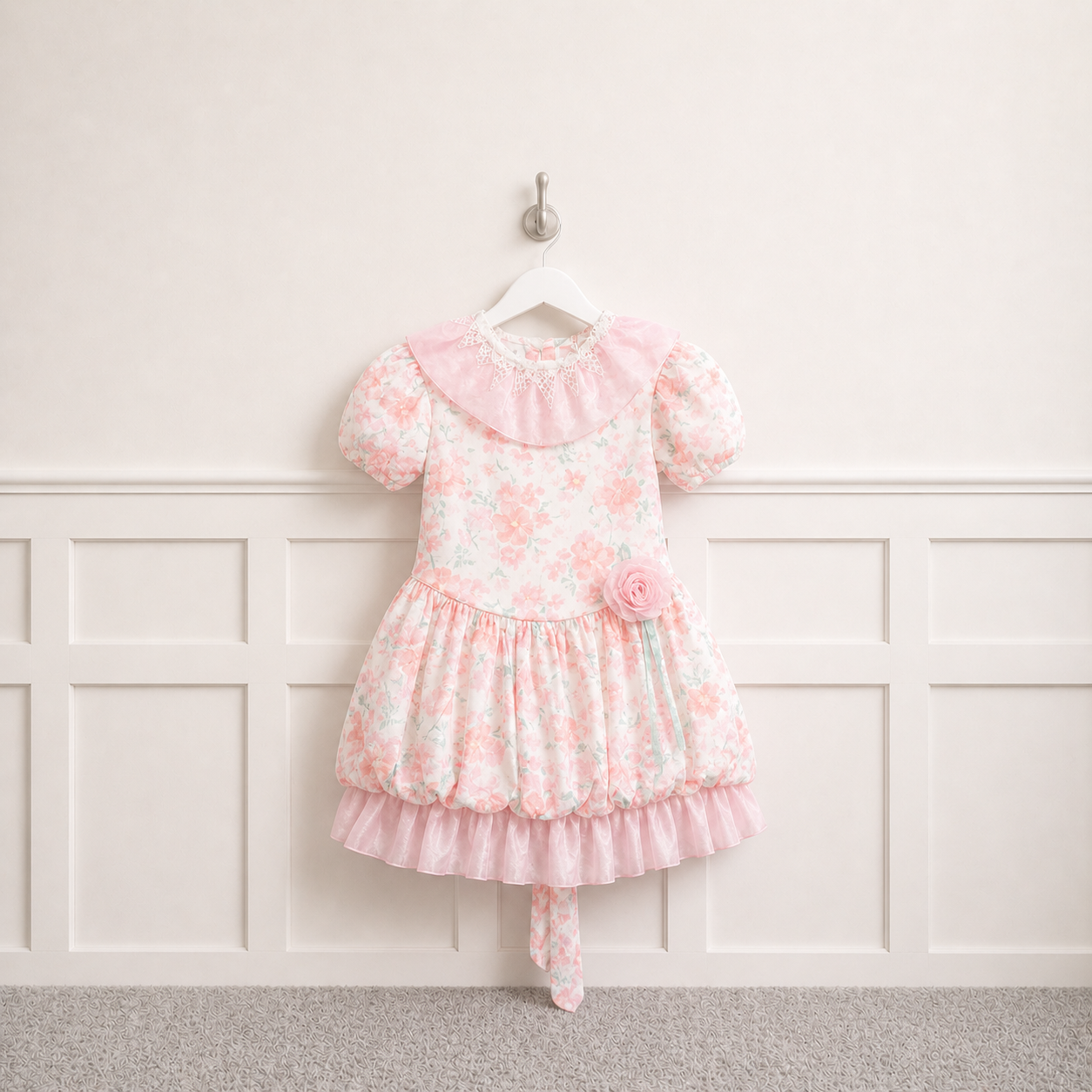 80s Sweet Treats Floral Dress