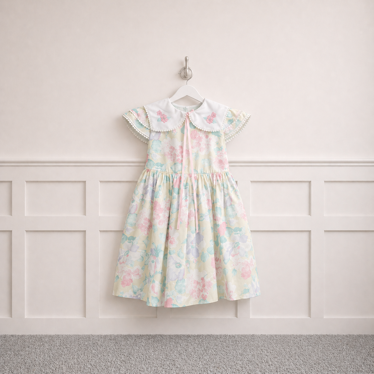 Butterfly Sleeve Dress