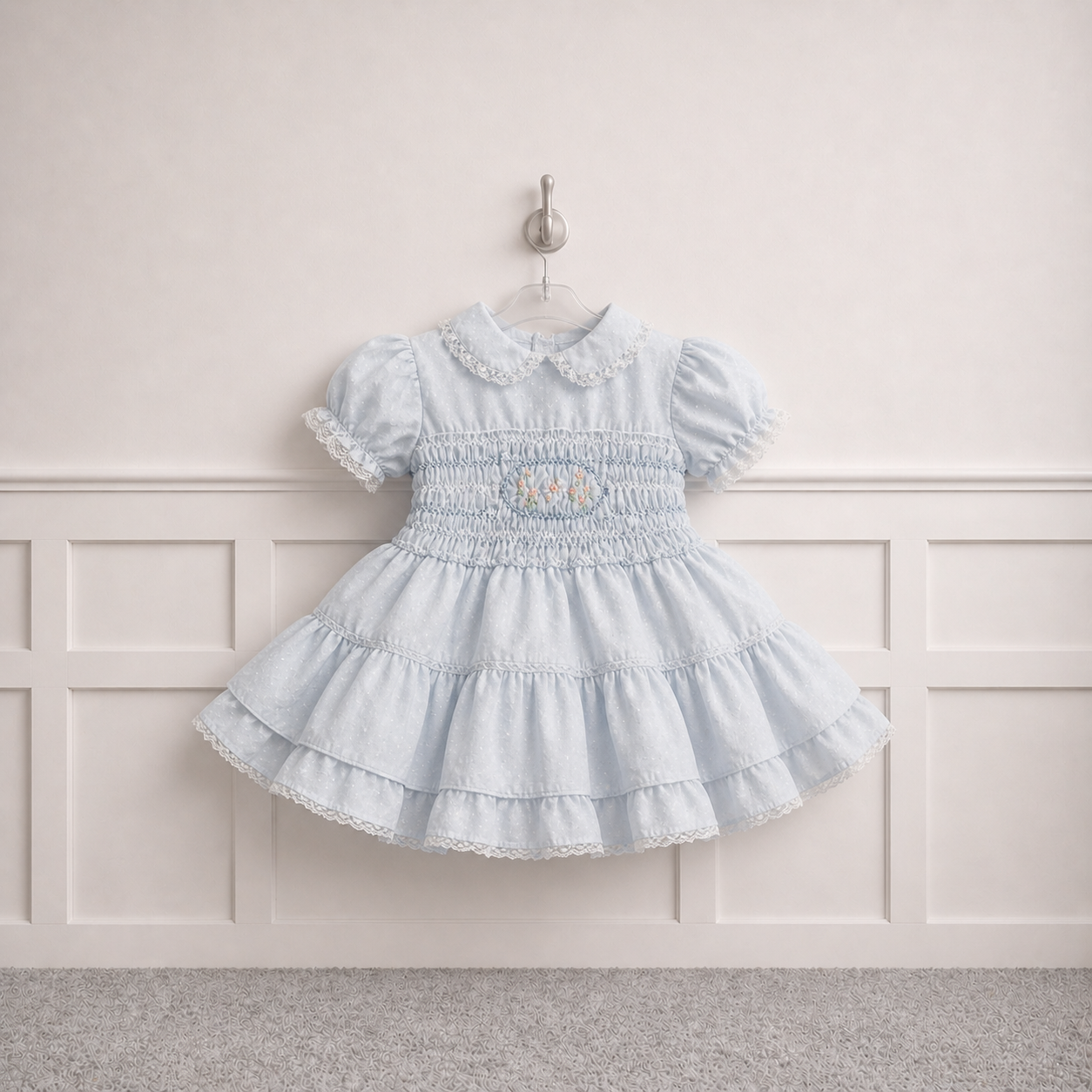 Blue Winnie The pooh Dress