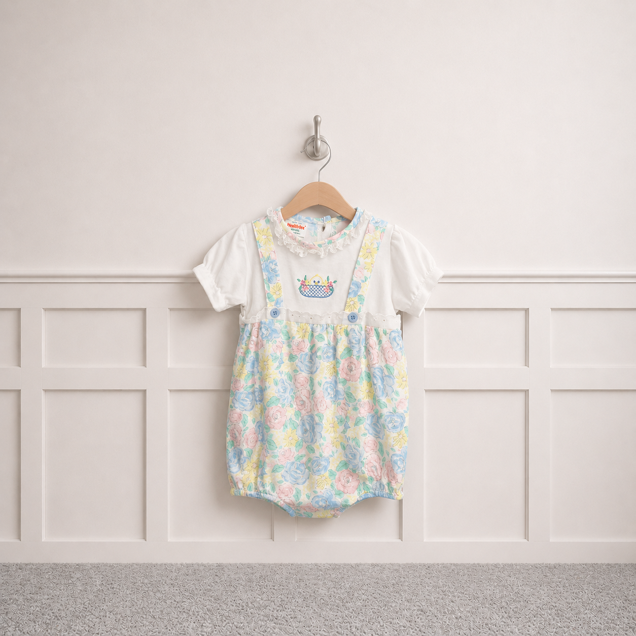 6 Months Floral Romper