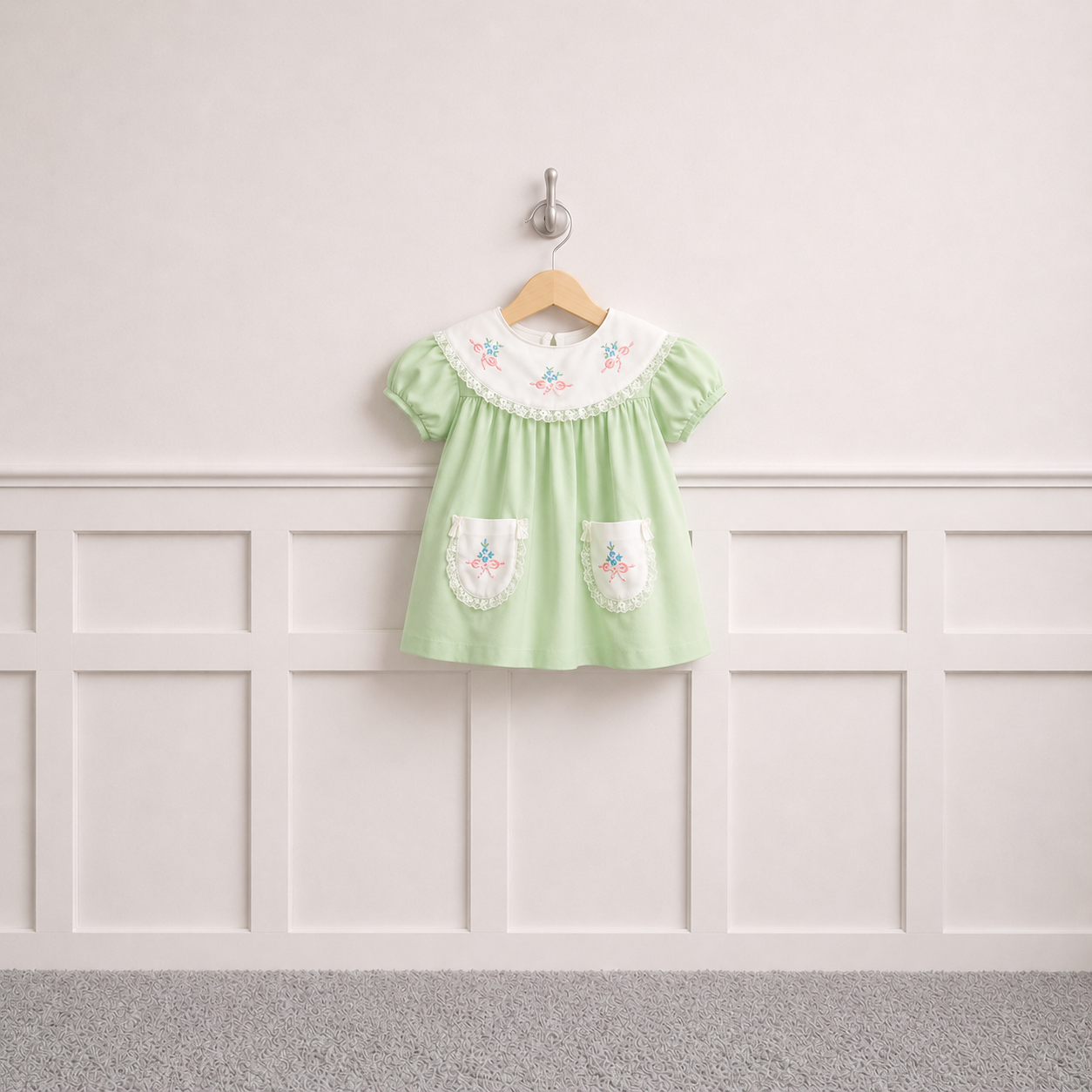 Green Pastel Dress