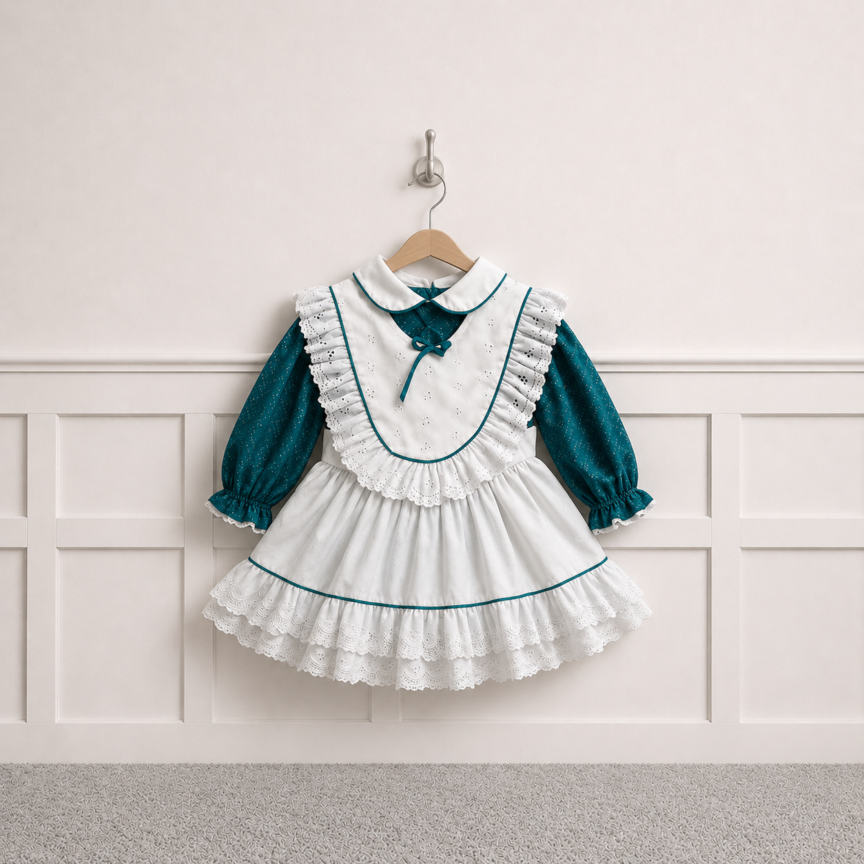 Miniworld Teal/Green Dress