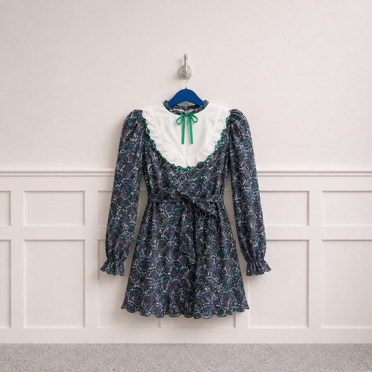 Vintage Lace Paisley Dress