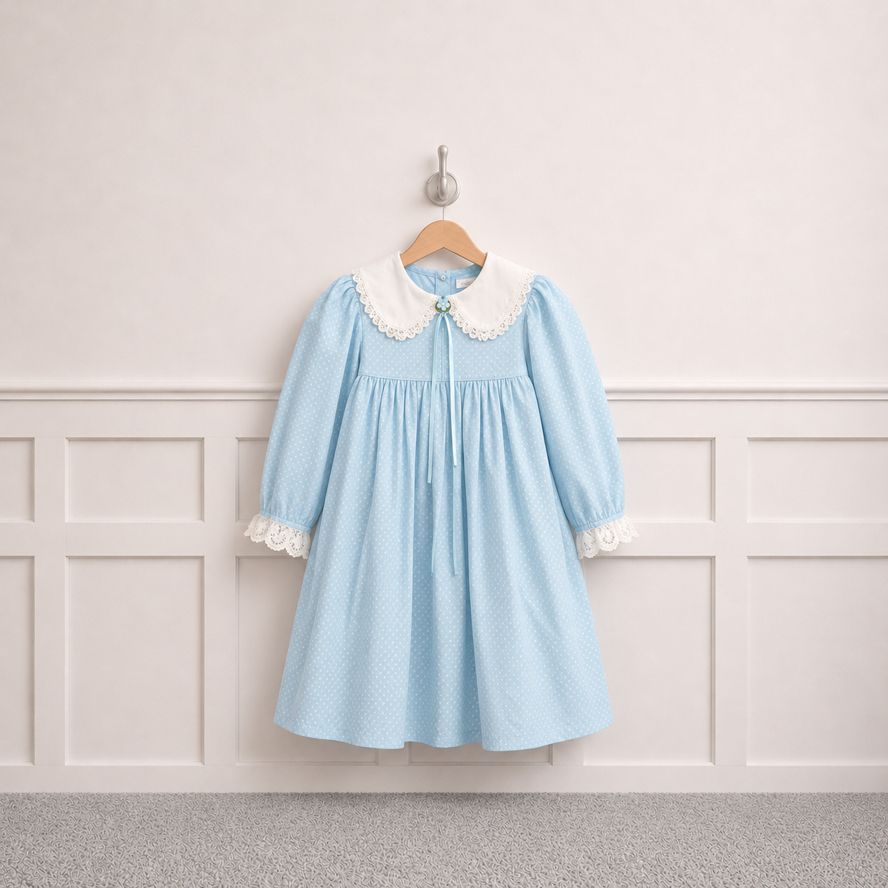 Vintage Bryan Blue Dress