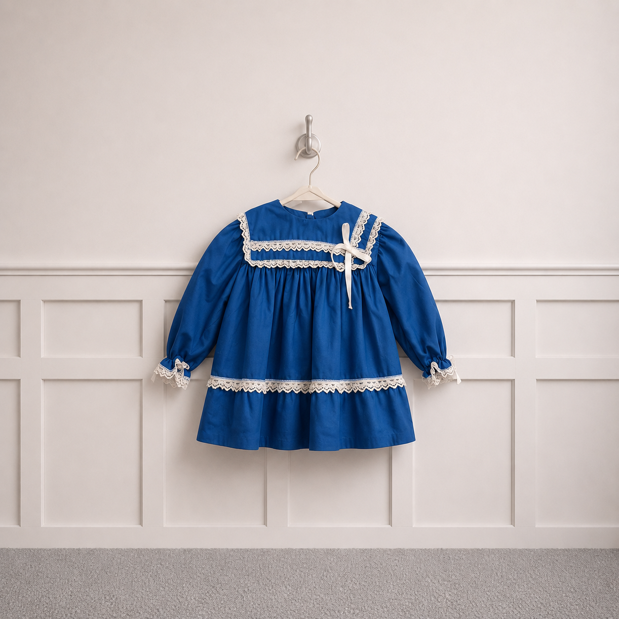 Navy Cotton Dress
