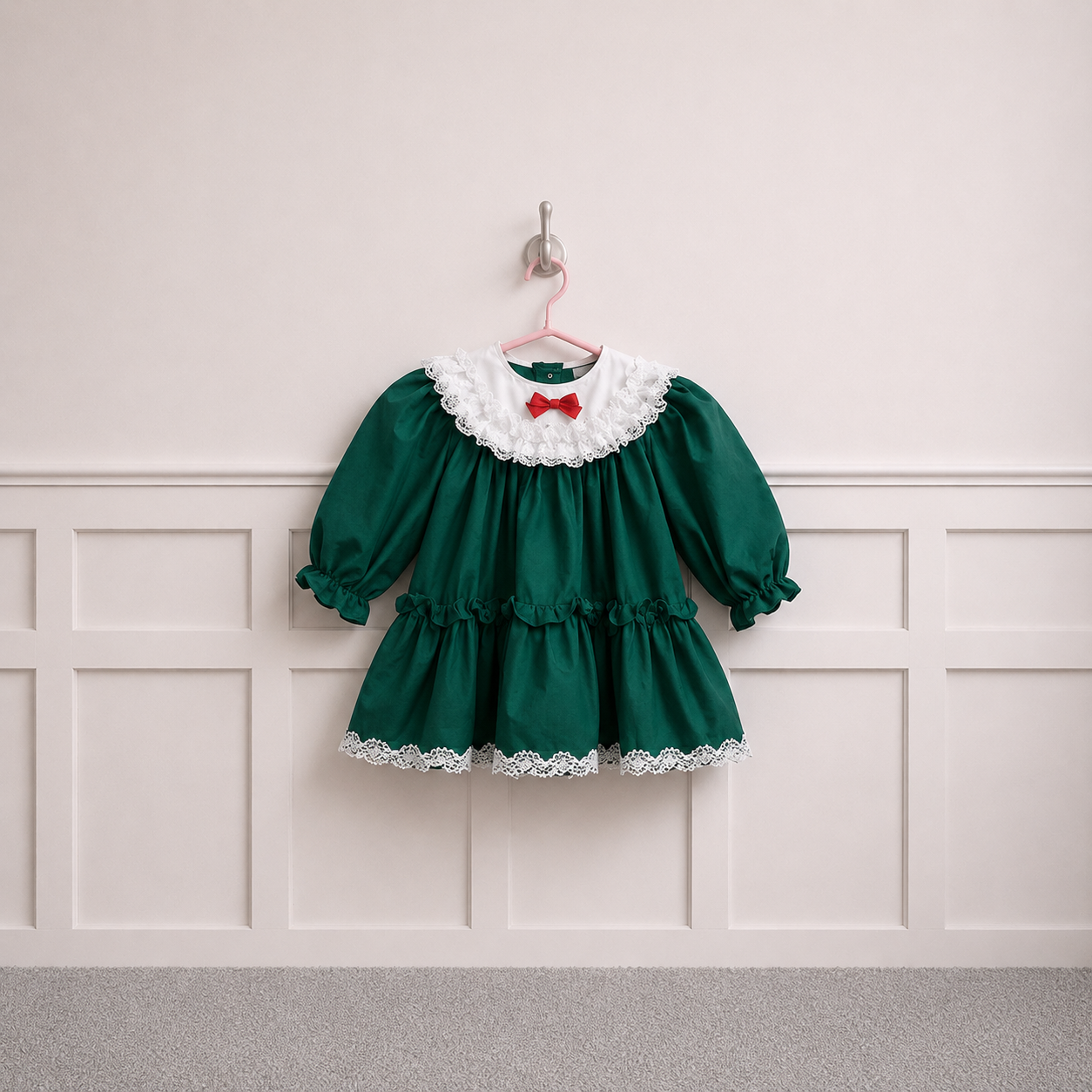 Jill Lynn Forest Green Dress