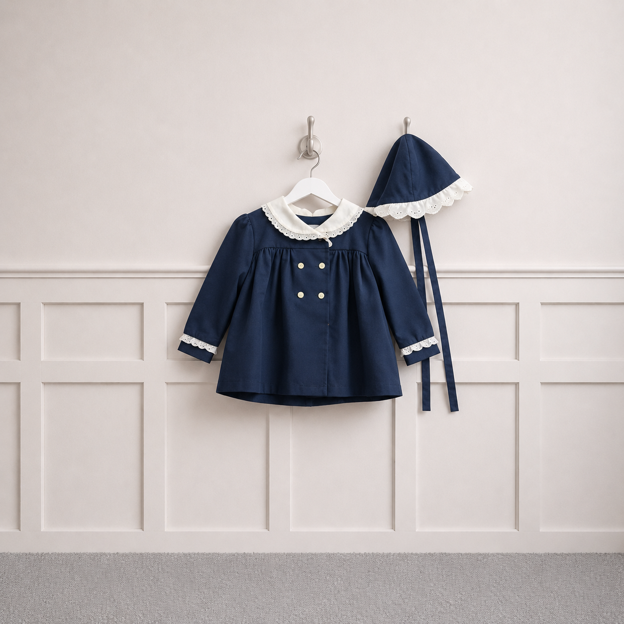 Vintage Sailor Outfit & Bonnet