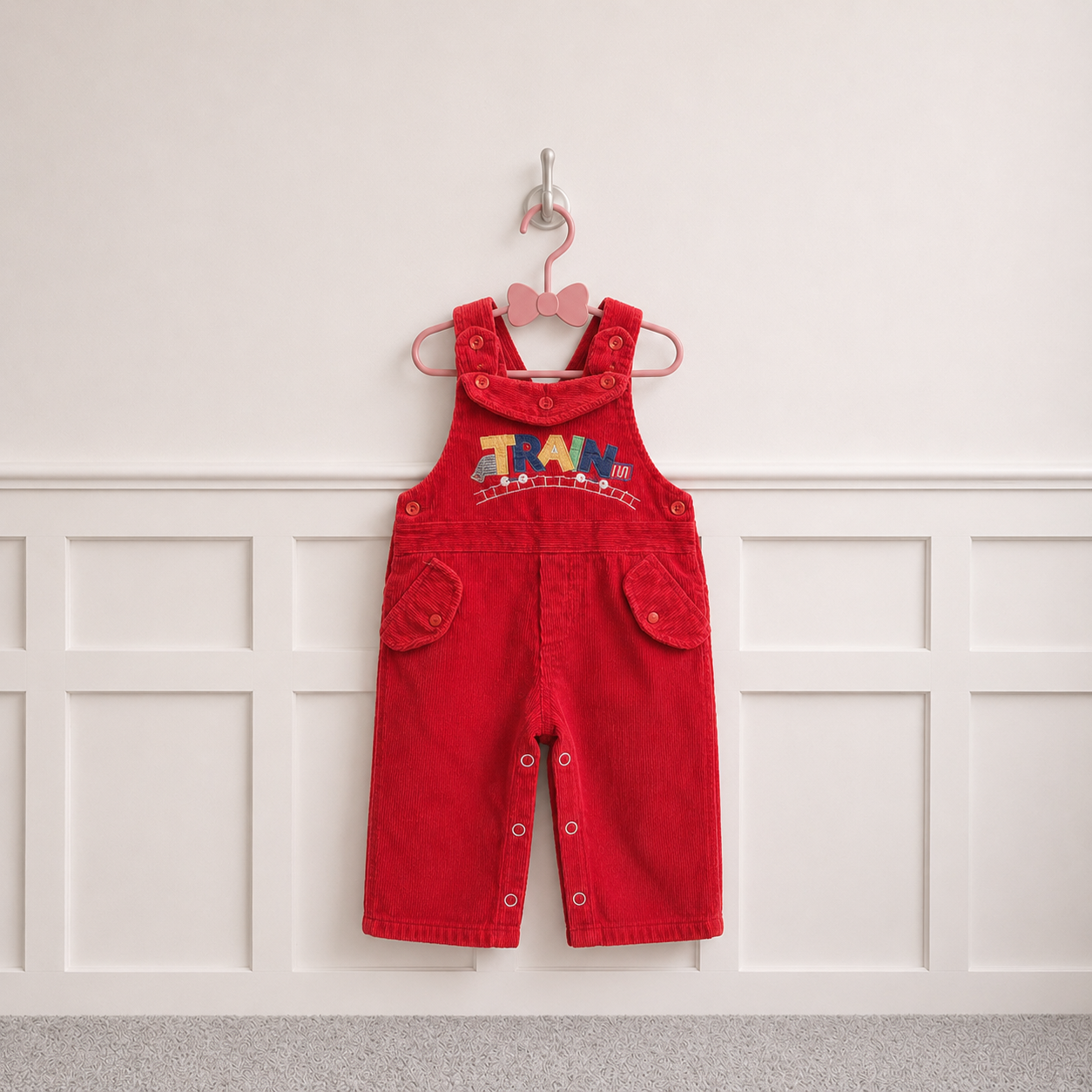 Vintage banger TRAIN dungaree