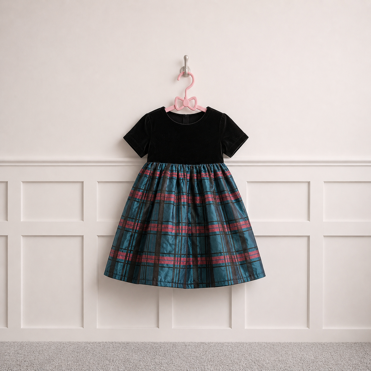 Tablot Kids Plaid Dress