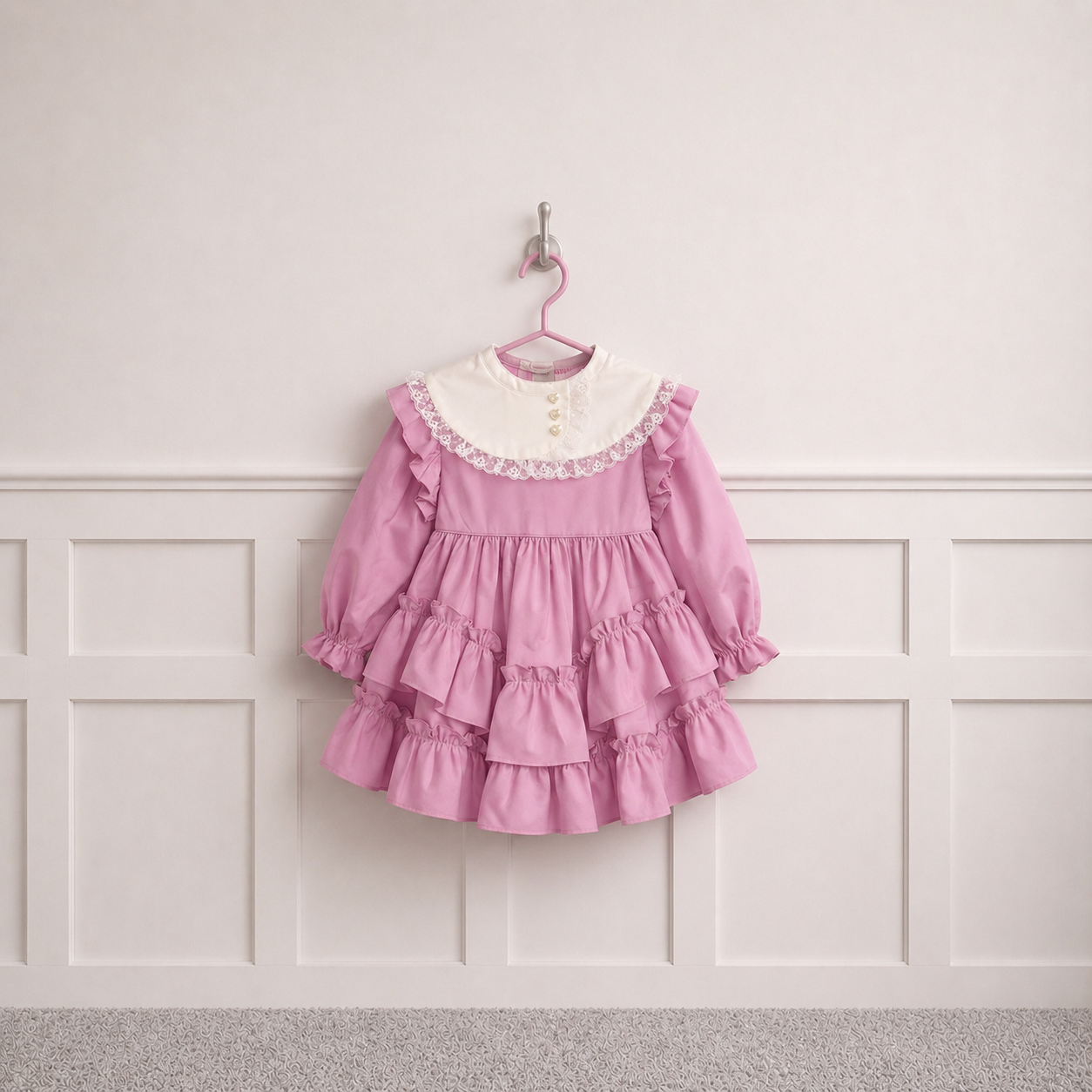 Marthas Miniatures Pink Dress