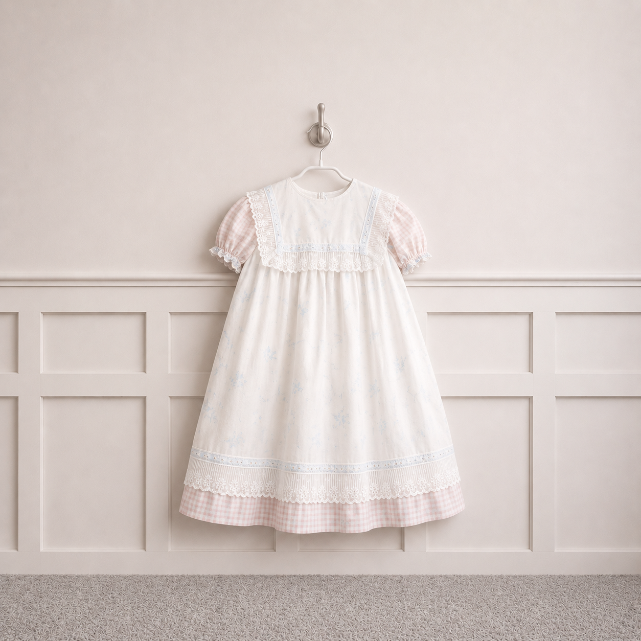 Vintage Sears Gingham Dress