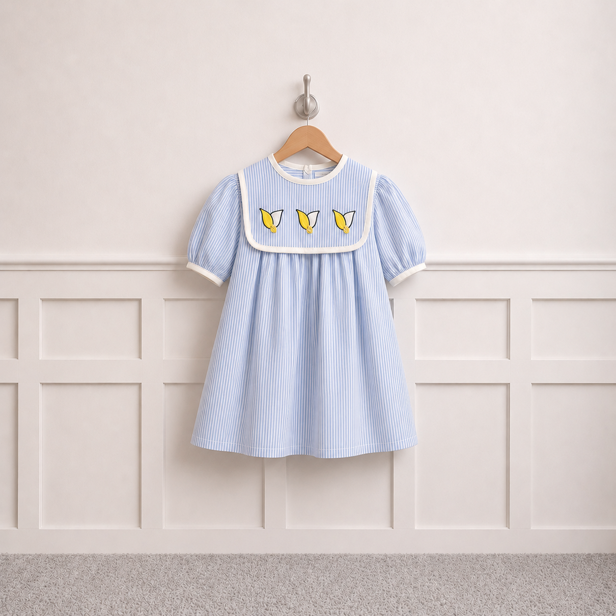 Winnie The Pooh Pinstripe Dress