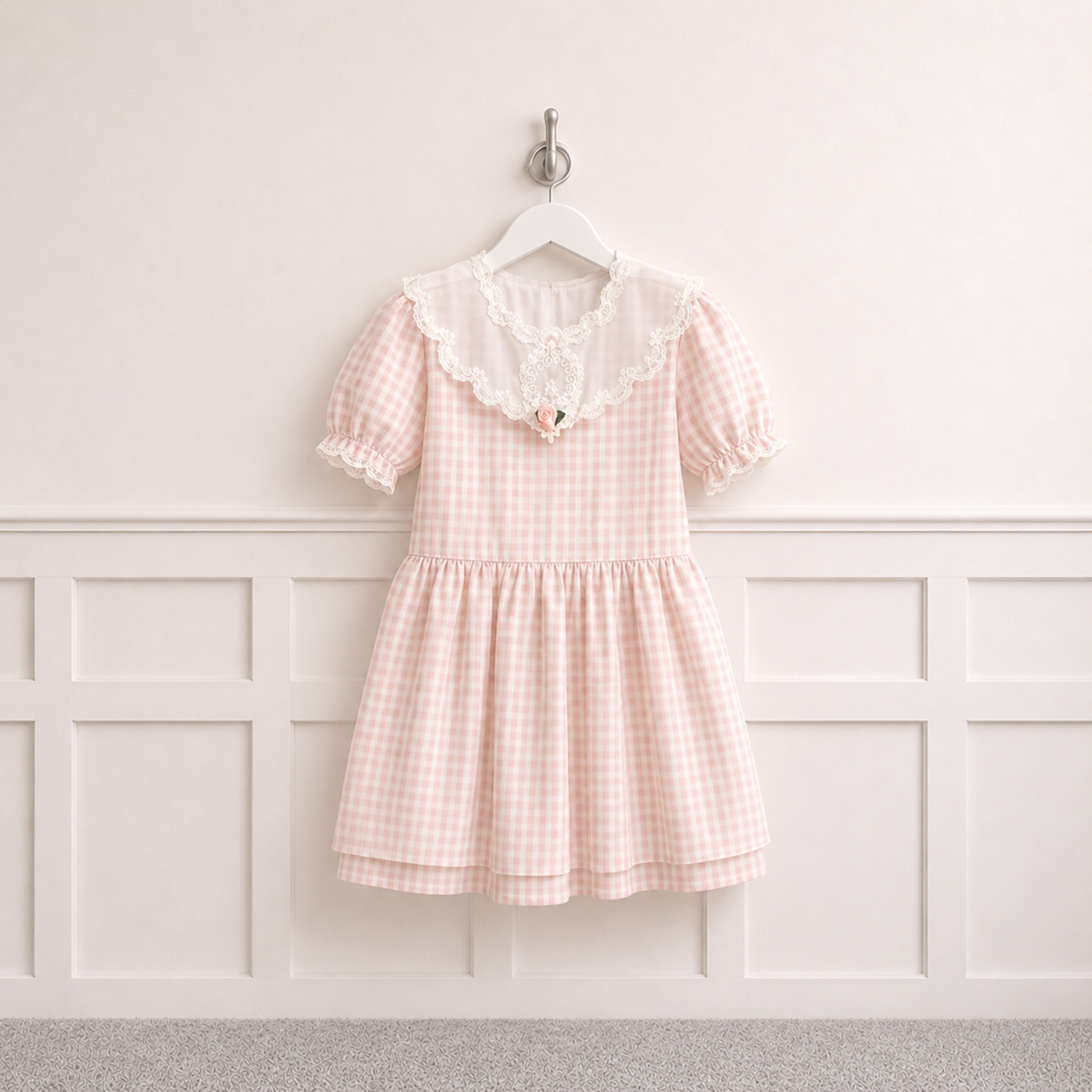 Rare Editions Dropwaist Gingham