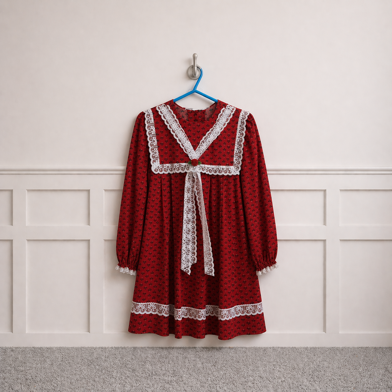 Vintage Red Evy Dress