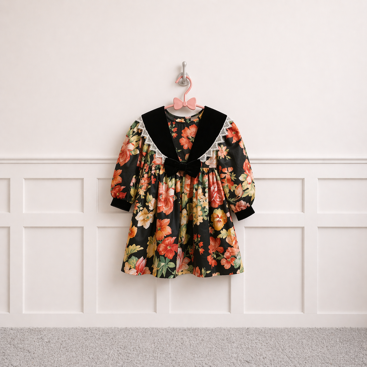 Vintage floral dress by Jolene