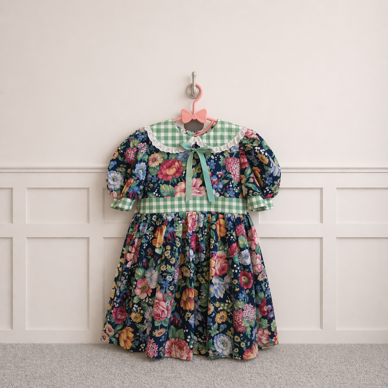 Vintage Giggles Gingham Dress