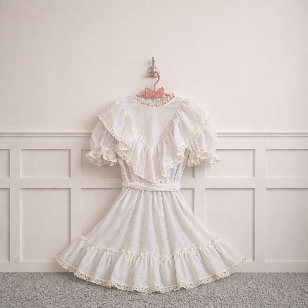 Vintage Bryan Frill Dress