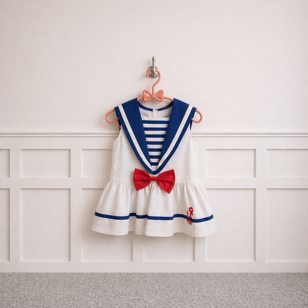 Vintage Sailor Dress Papertag