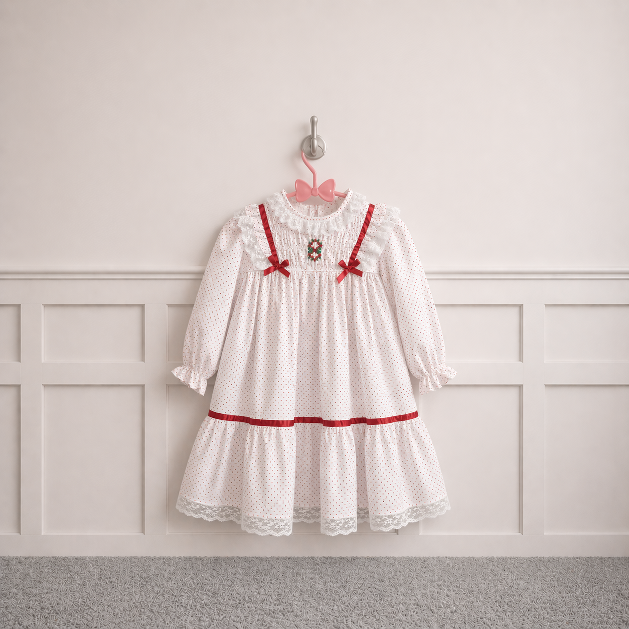 Vintage White Polly Flinders