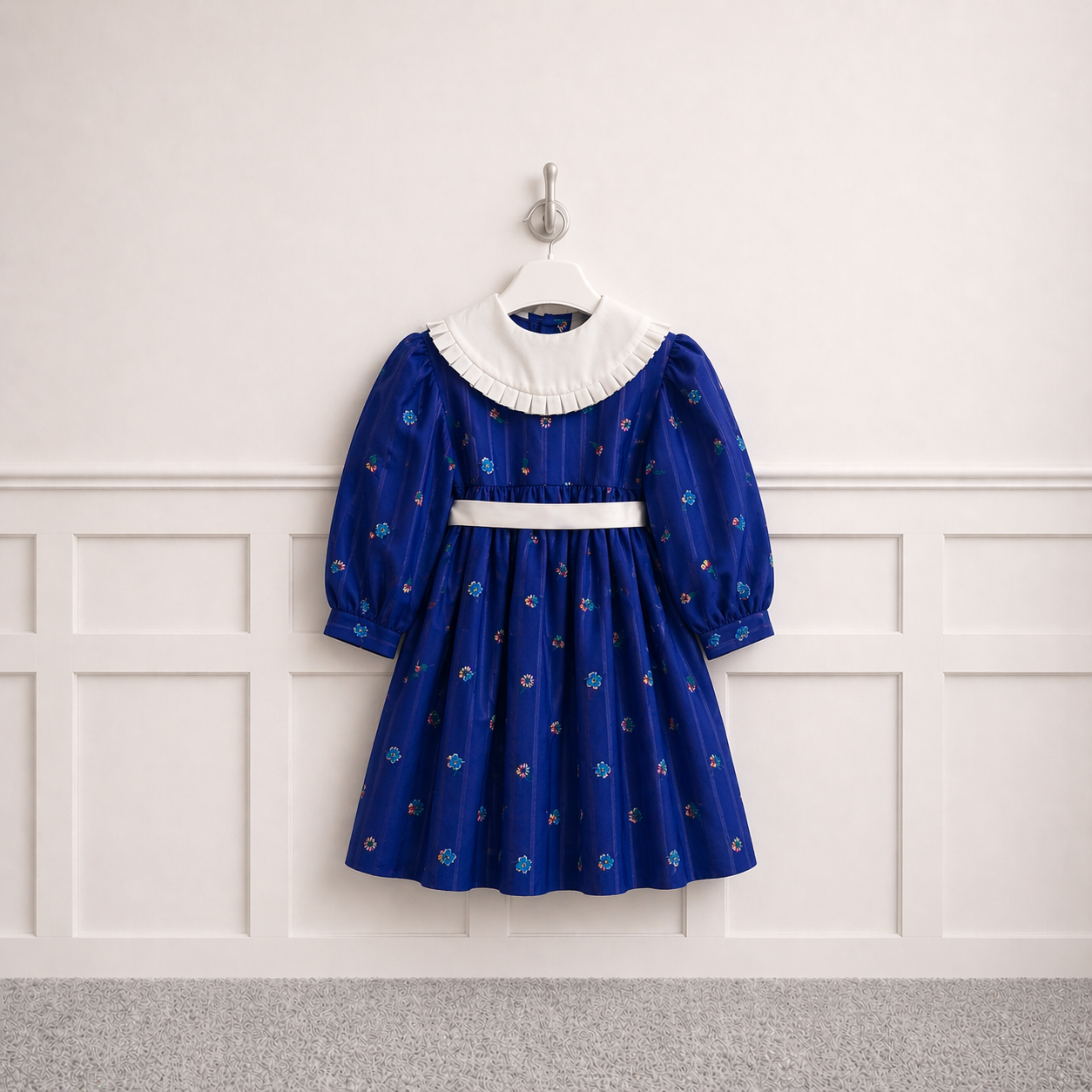 Vintage Blue Polly Flinders
