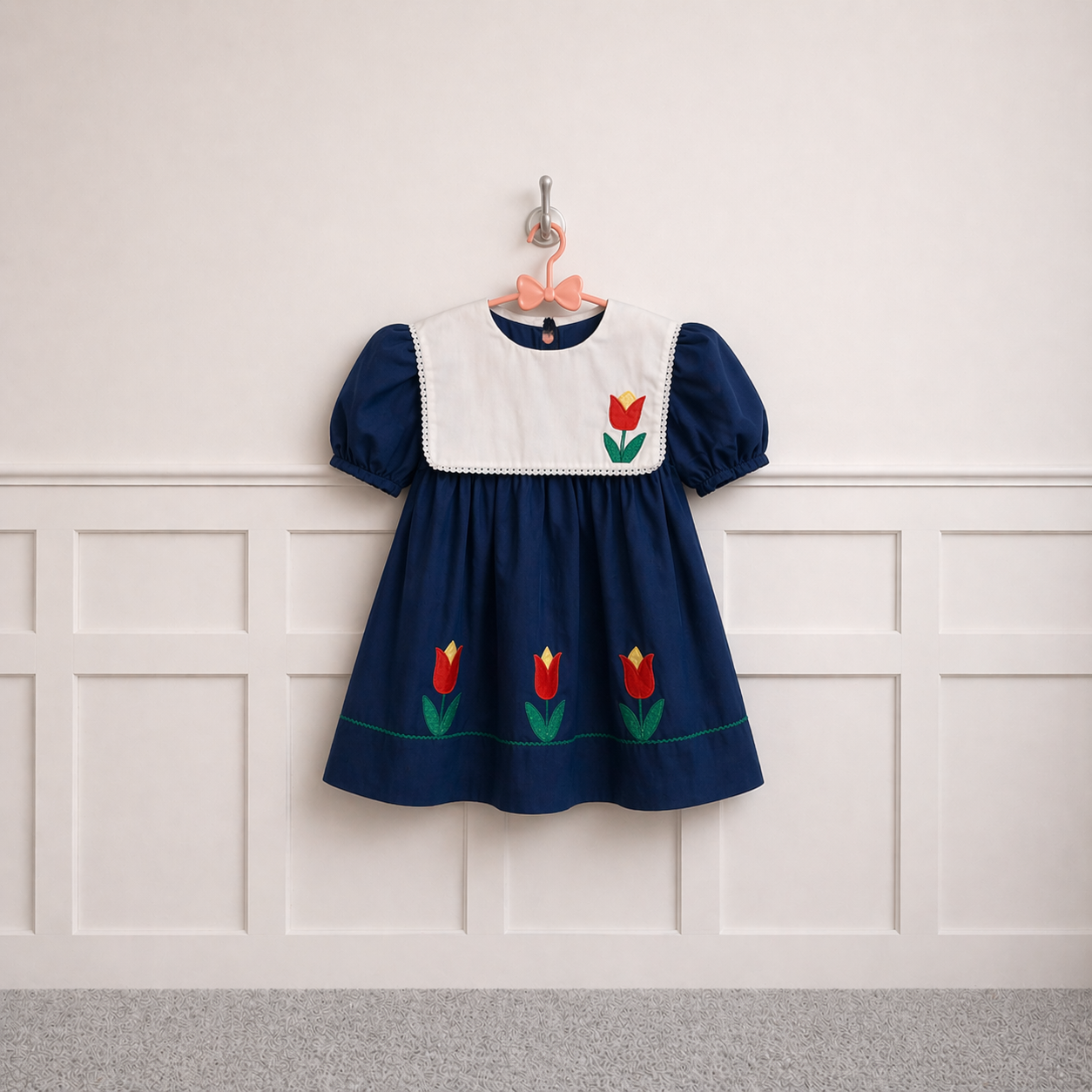 Vintage Tulip Tunic Dress