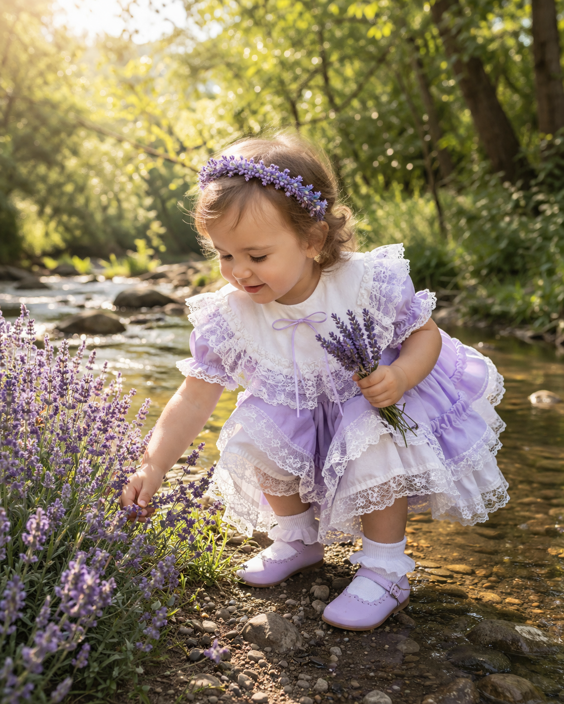 Lilac Lid'l Dolly