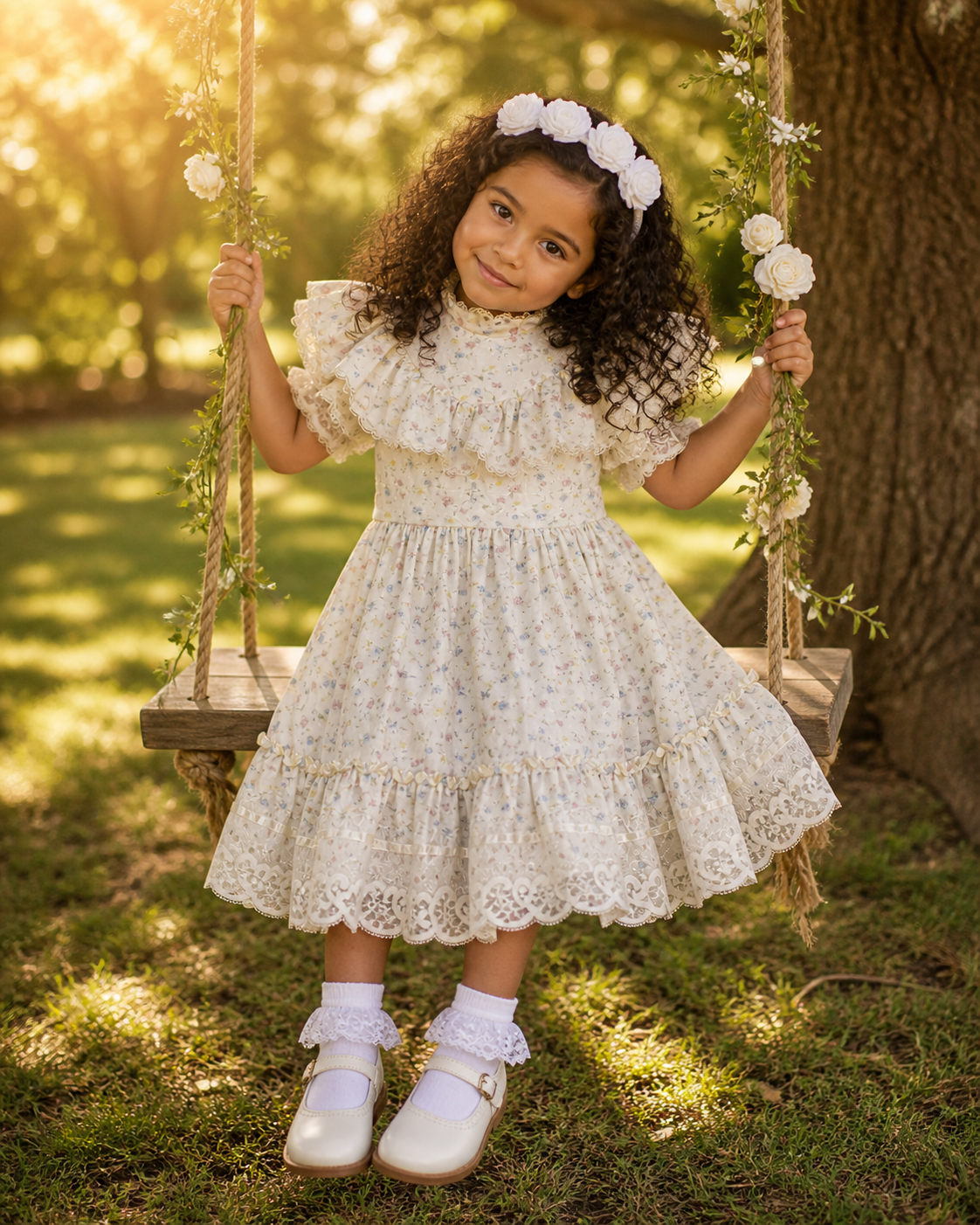 Marthas Miniatures Floral Dress