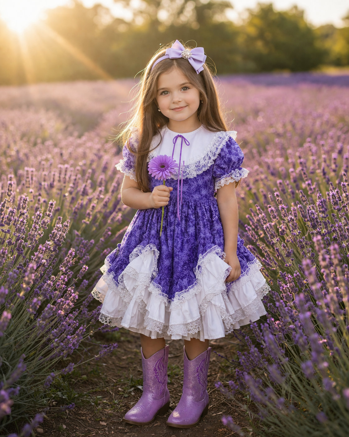 Exquisite Purple Lid'l Dolly