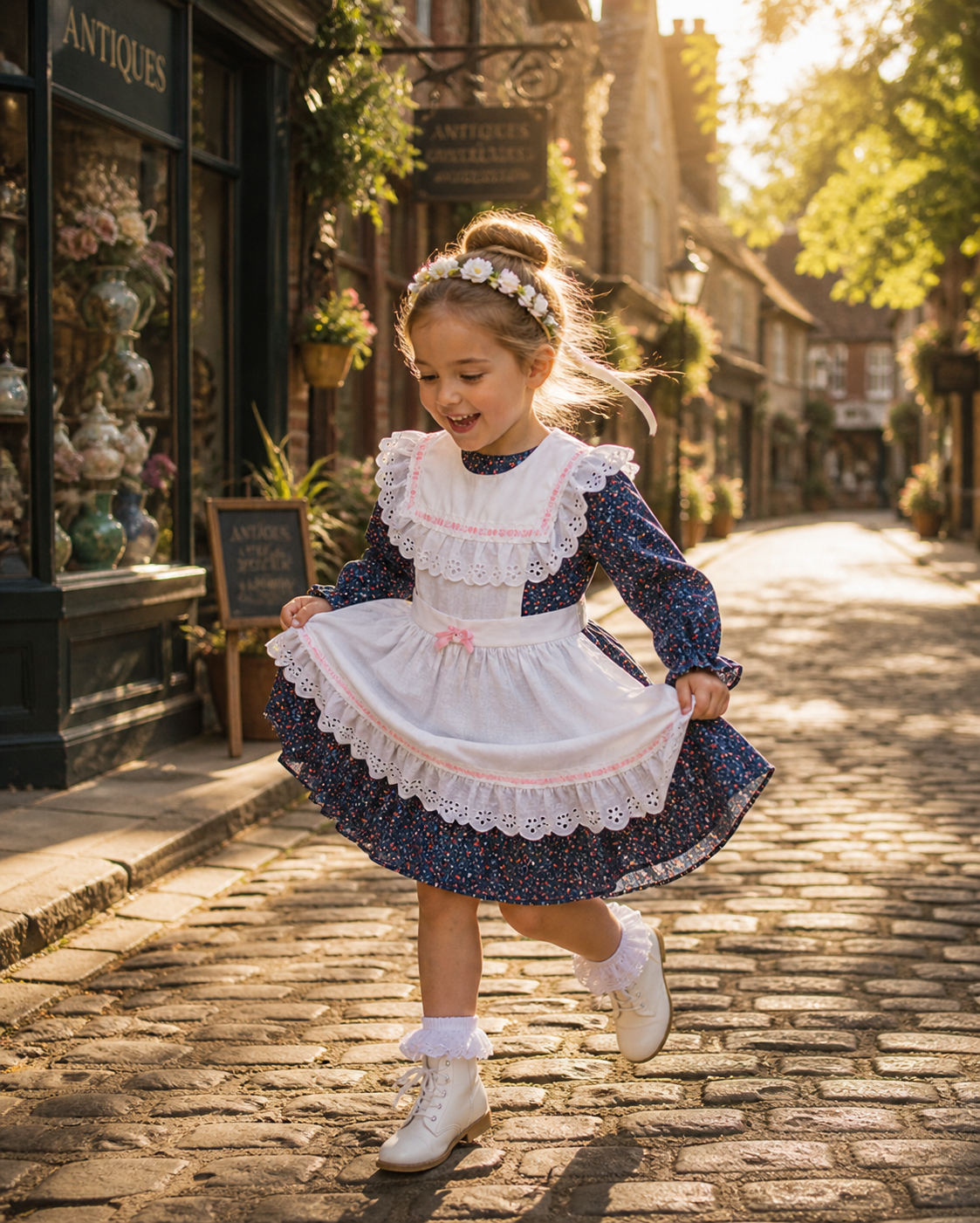 Sandys Girl Apron Dress